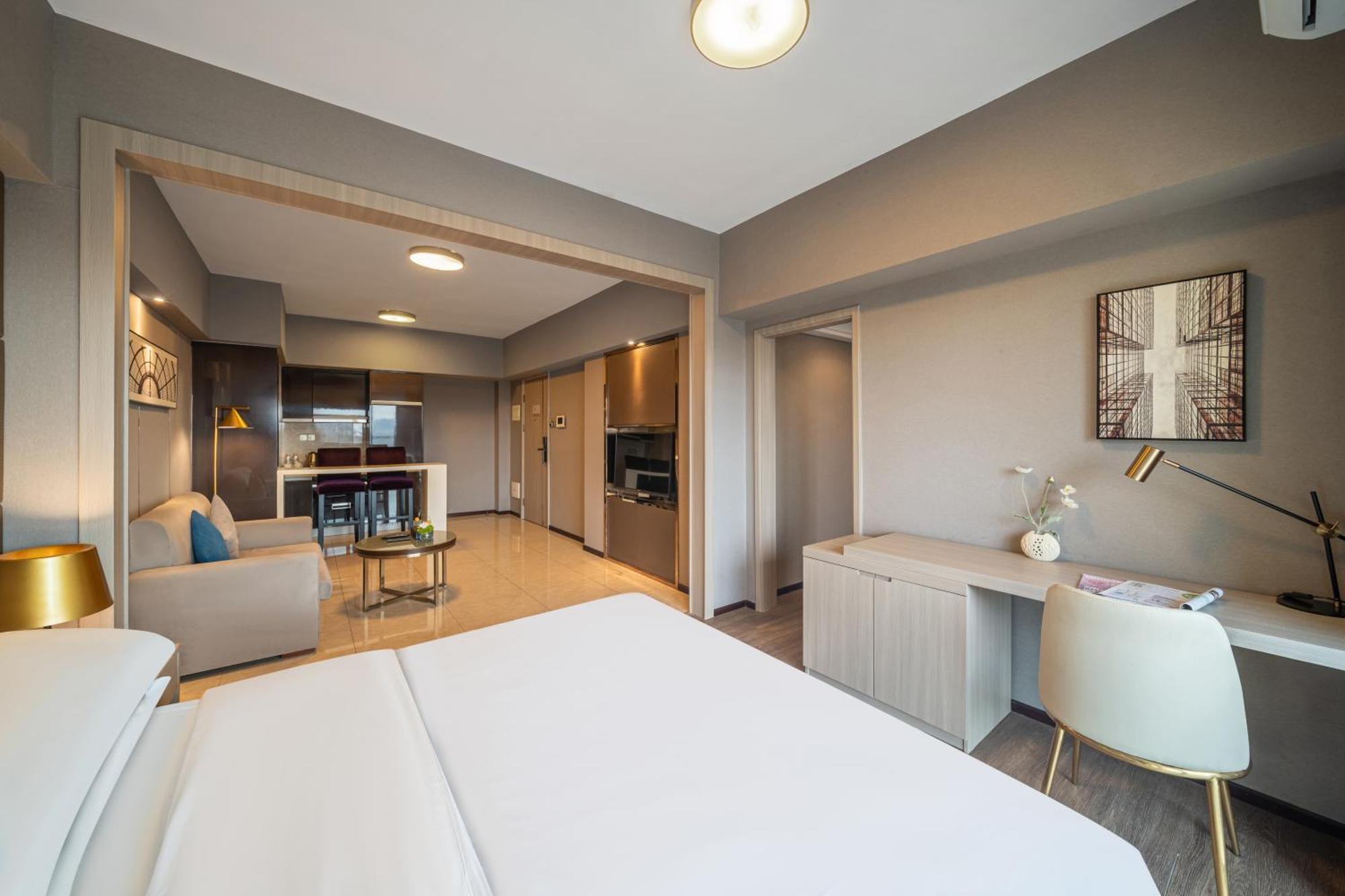 Foshan Poltton International Serviced Apartment-Canton Fair Free Shuttle Bus Ngoại thất bức ảnh