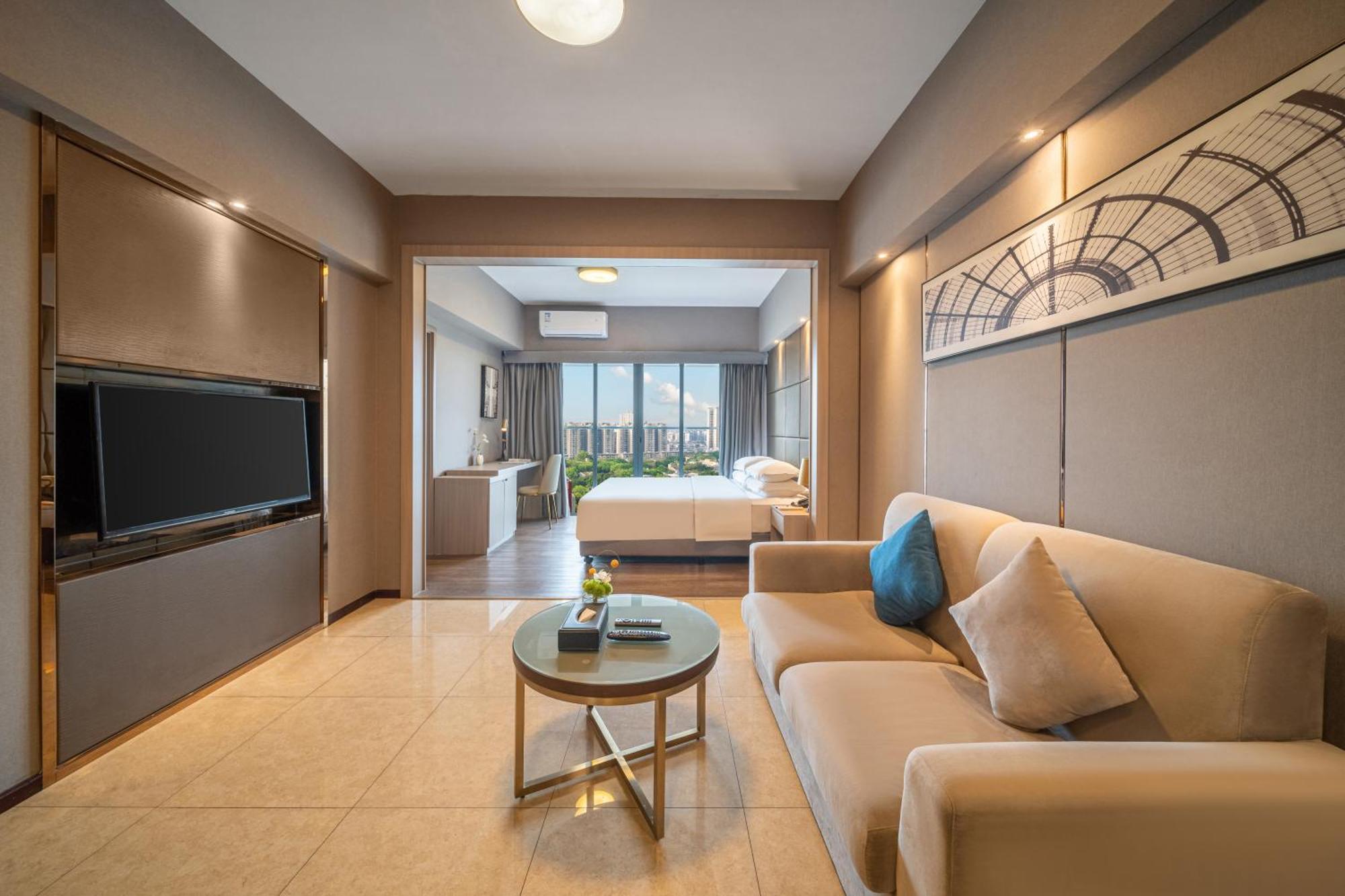 Foshan Poltton International Serviced Apartment-Canton Fair Free Shuttle Bus Ngoại thất bức ảnh