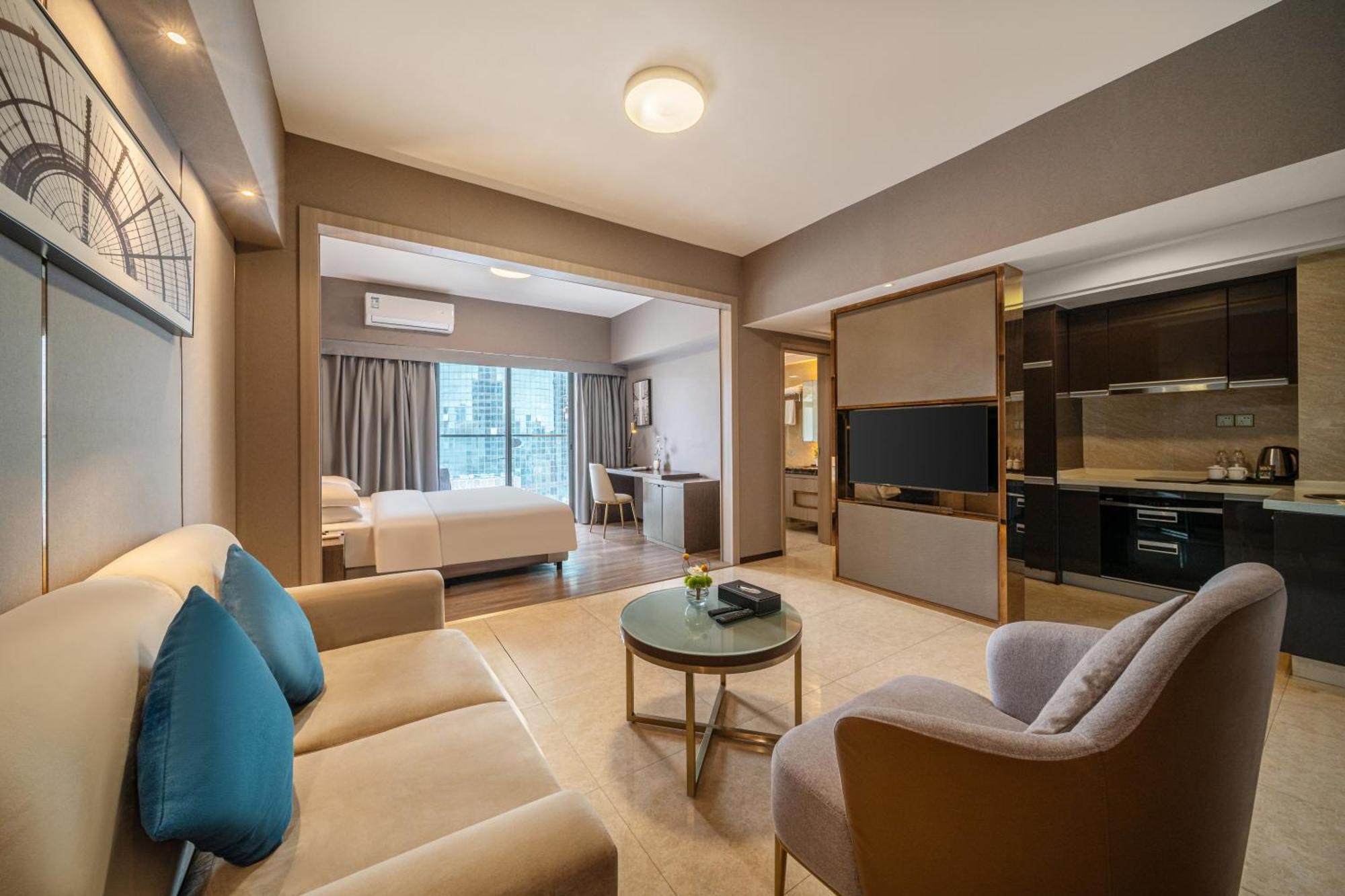 Foshan Poltton International Serviced Apartment-Canton Fair Free Shuttle Bus Ngoại thất bức ảnh