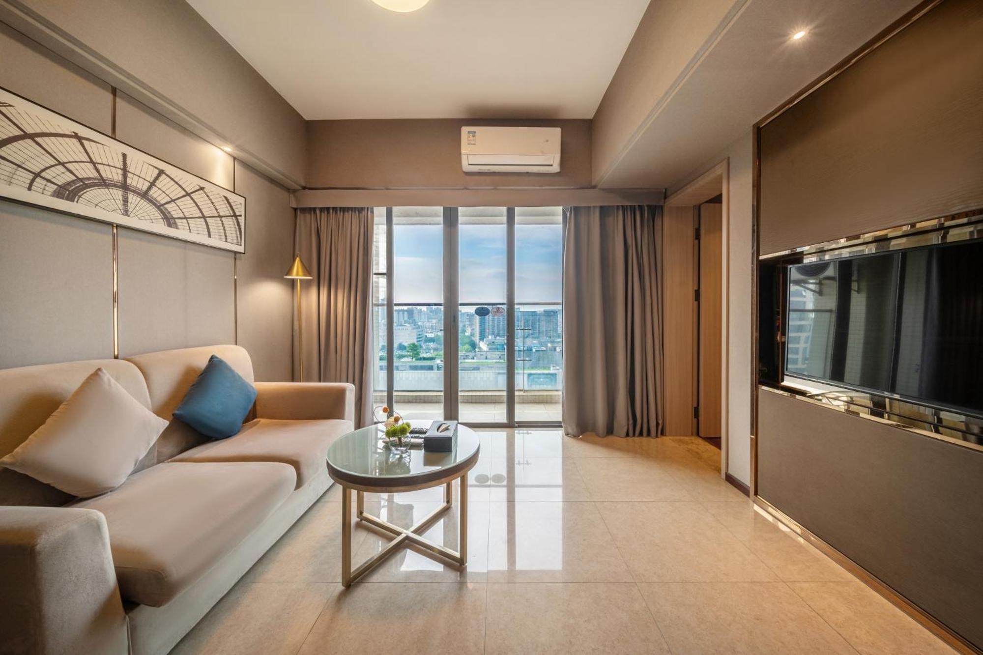 Foshan Poltton International Serviced Apartment-Canton Fair Free Shuttle Bus Ngoại thất bức ảnh
